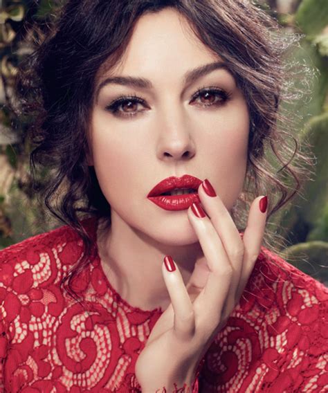 monica bellucci dolce gabbana lipstick|monica bellucci makeup colors.